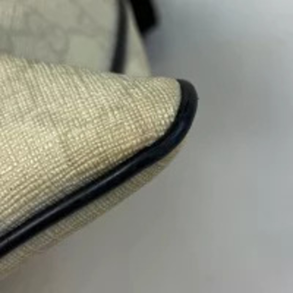 Gucci canvas GG shoulder white bag White